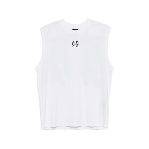 44 Label Group White T-Shirts & Vests - Vests & Tanks Men
